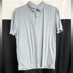 Vuori Light Gray Polo Shirt